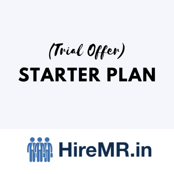 Starter Plan HireMR